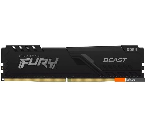  - Оперативная память Kingston FURY Beast 2x8GB DDR4 PC4-25600 KF432C16BBK2/16 - FURY Beast 2x8GB DDR4 PC4-25600 KF432C16BBK2/16