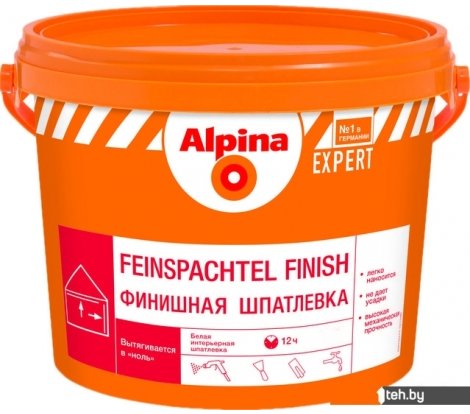  - Шпатлевка Caparol Alpina EXPERT Feinspachtel Finish 25 кг - Alpina EXPERT Feinspachtel Finish 25 кг