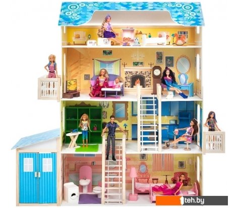 - Кукольные домики Paremo Лира с мебелью PD316 - Лира с мебелью PD316