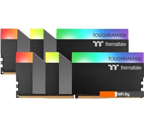  - Оперативная память Thermaltake ToughRam RGB 2x32GB DDR4 PC4-28800 R009R432GX2-3600C18A - ToughRam RGB 2x32GB DDR4 PC4-28800 R009R432GX2-3600C18A