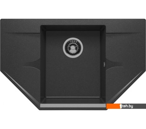  - Кухонные мойки Polygran Riff-800 (черный 16) - Riff-800 (черный 16)