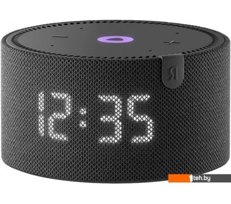 - Беспроводные и портативные колонки Яндекс Станция Мини 2 с часами (черный оникс) - Станция Мини 2 с часами (черный оникс)