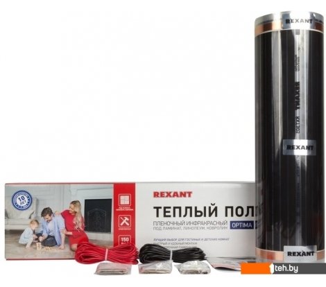  - Теплые полы Rexant Optima 150 6 кв.м. 900 Вт - Optima 150 6 кв.м. 900 Вт