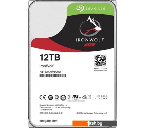  - Жесткие диски Seagate IronWolf 10TB ST10000VN0008 - IronWolf 10TB ST10000VN0008