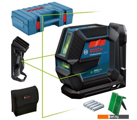  - Лазерные нивелиры Bosch GLL 2-15 G Professional 0601063W02 (LB 10 + DK 10, кейс) - GLL 2-15 G Professional 0601063W02 (LB 10 + DK 10, кейс)