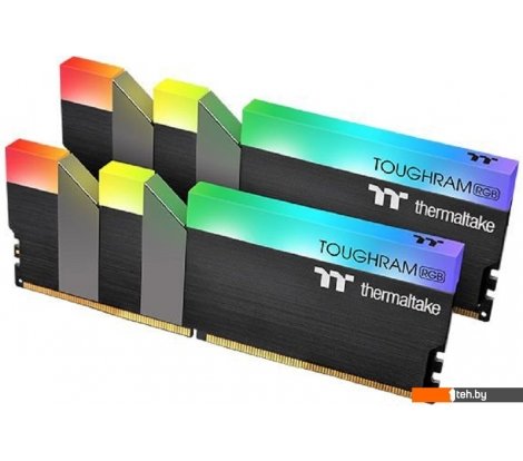  - Оперативная память Thermaltake ToughRam RGB 2x8GB DDR4 PC4-25600 R009D408GX2-3200C16A - ToughRam RGB 2x8GB DDR4 PC4-25600 R009D408GX2-3200C16A