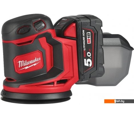  - Шлифмашины Milwaukee M18 BOS125-502B 4933464229 (с 2-мя АКБ, сумка) - M18 BOS125-502B 4933464229 (с 2-мя АКБ, сумка)