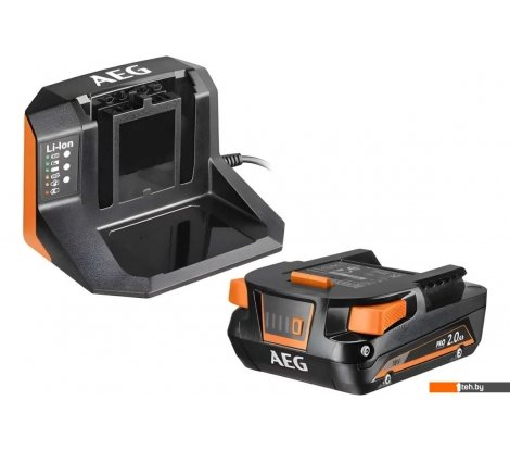  - Аккумуляторы и зарядные устройства для инструмента AEG Powertools SET L1820S 4935478932 (18В/2 Ah + 18В) - SET L1820S 4935478932 (18В/2 Ah + 18В)