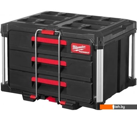 - Органайзеры и системы хранения инструментов Milwaukee Packout 3 Drawer Tool Box 4932472130 - Packout 3 Drawer Tool Box 4932472130