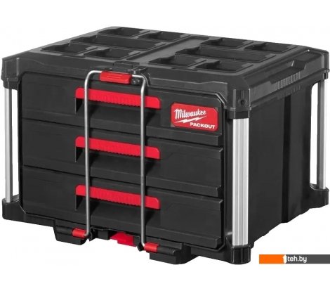  - Органайзеры и системы хранения инструментов Milwaukee Packout 3 Drawer Tool Box 4932472130 - Packout 3 Drawer Tool Box 4932472130