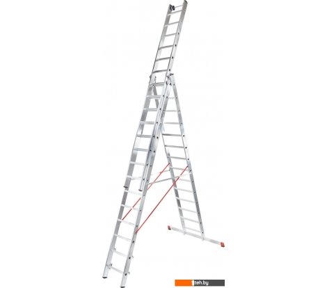  - Лестницы и стремянки Новая высота NV 523 трёхсекционная индустриальная 3x12 ступеней - NV 523 трёхсекционная индустриальная 3x12 ступеней
