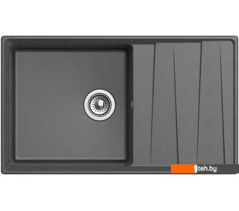  - Кухонные мойки GranFest GF-LV-860L (графит) - GF-LV-860L (графит)
