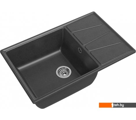 - Кухонные мойки GranFest GF-V-780L (графит) - GF-V-780L (графит)