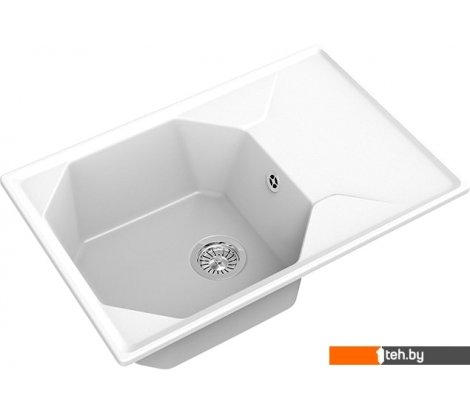 - Кухонные мойки GranFest GF-U-740L (иней) - GF-U-740L (иней)