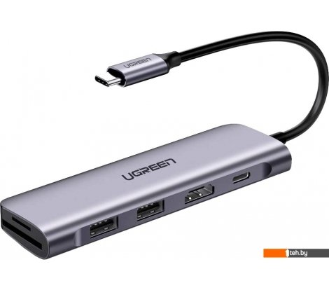 - USB-хабы и док-станции Ugreen CM195 70411 - CM195 70411