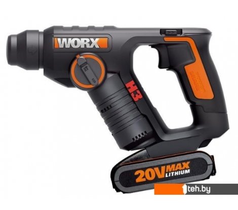  - Перфораторы Worx WX394.3 (с 1-м АКБ, кейс) - WX394.3 (с 1-м АКБ, кейс)