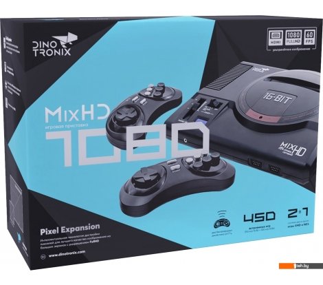  - Игровые приставки Dinotronix MixHD ZD-09 (2 геймпада, 450 игр) - MixHD ZD-09 (2 геймпада, 450 игр)