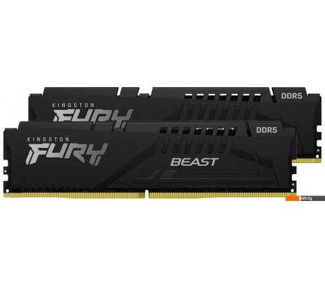  - Оперативная память Kingston FURY Beast 2x16GB DDR5 PC5-41600 KF552C40BBK2-32 - FURY Beast 2x16GB DDR5 PC5-41600 KF552C40BBK2-32