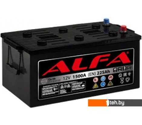  - Автомобильные аккумуляторы ALFA Hybrid 225 L (225 А·ч) - Hybrid 225 L (225 А·ч)