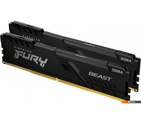  - Оперативная память Kingston FURY Beast 2x16GB DDR4 PC4-25600 KF432C16BB1K2/32 - FURY Beast 2x16GB DDR4 PC4-25600 KF432C16BB1K2/32