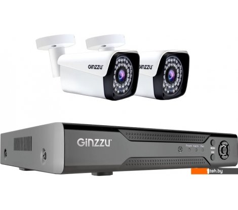  - Видеорегистраторы наблюдения Ginzzu HK-421N (+2 камеры) - HK-421N (+2 камеры)