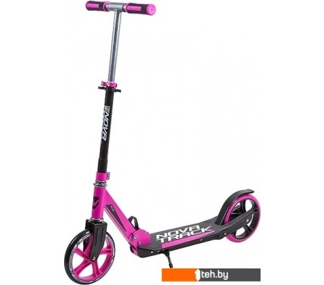  - Самокаты Novatrack Polis 200P.POLIS.PN9 (черный/розовый) - Polis 200P.POLIS.PN9 (черный/розовый)