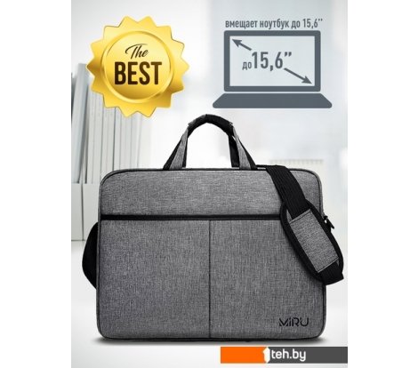  - Женские и мужские сумки Miru GrayBag 15.6