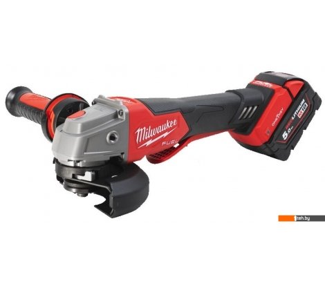  - Угловые шлифмашины (болгарки) Milwaukee M18 ONEFSAG 125XPDB-502X Fuel 4933478435 (с 2-мя АКБ) - M18 ONEFSAG 125XPDB-502X Fuel 4933478435 (с 2-мя АКБ)