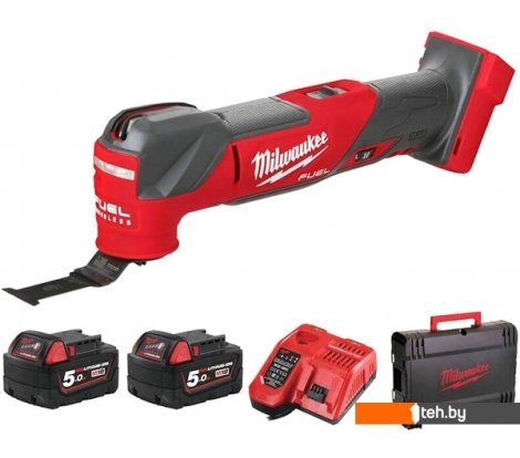  - Шлифмашины Milwaukee M18 Fuel FMT-502X 4933478492 (с 2-мя АКБ, кейс) - M18 Fuel FMT-502X 4933478492 (с 2-мя АКБ, кейс)