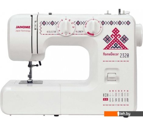  - Швейные машины Janome HomeDecor 2320 - HomeDecor 2320