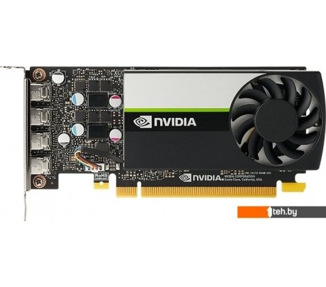  - Видеокарты PNY Nvidia T1000 4GB GDDR6 VCNT1000-SB - Nvidia T1000 4GB GDDR6 VCNT1000-SB