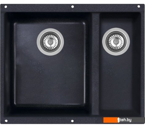  - Кухонные мойки Zigmund & Shtain Integra 500.2 (темная скала) - Integra 500.2 (темная скала)