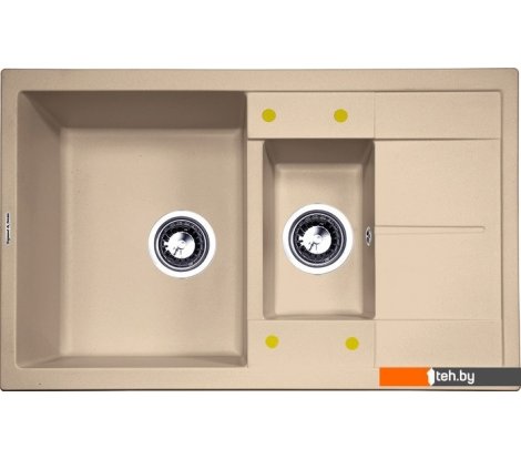  - Кухонные мойки Zigmund & Shtain Rechteck 780.2 (топленое молоко) - Rechteck 780.2 (топленое молоко)