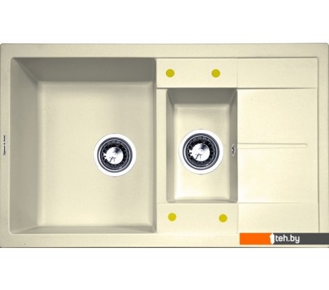 - Кухонные мойки Zigmund & Shtain Rechteck 780.2 (молодое шампанское) - Rechteck 780.2 (молодое шампанское)