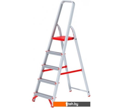  - Лестницы и стремянки Новая высота NV 311 алюминиевая профессиональная 5 ступеней - NV 311 алюминиевая профессиональная 5 ступеней
