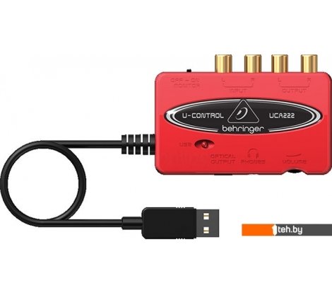 - Аудиоинтерфейсы BEHRINGER U-Control UCA222 - U-Control UCA222