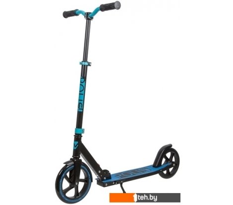  - Самокаты Novatrack Polis 230 Pro 230.POLIS.BL20 (черный/бирюзовый) - Polis 230 Pro 230.POLIS.BL20 (черный/бирюзовый)