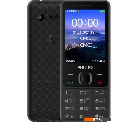  - Мобильные телефоны Philips Xenium E185 (черный) - Xenium E185 (черный)