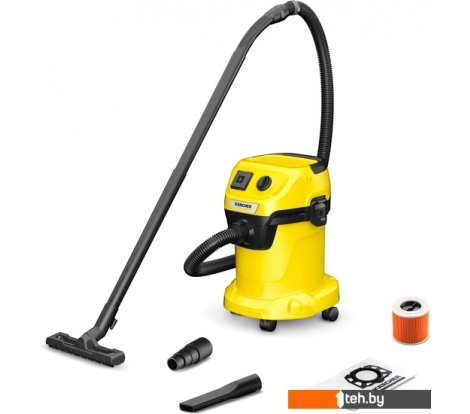  - Пылесосы Karcher WD 3 P V 1.628-170.0 - WD 3 P V 1.628-170.0