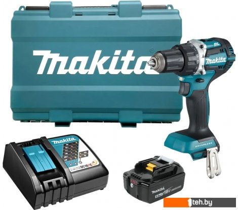  - Шуруповерты, гайковерты, электроотвертки Makita DDF484RT (с 1-м АКБ, кейс) - DDF484RT (с 1-м АКБ, кейс)