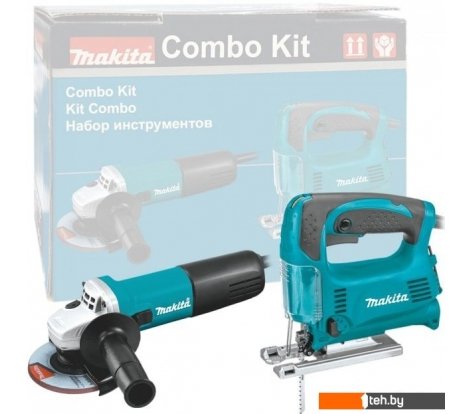  - Наборы электроинструментов Makita DK0116 (лобзик + болгарка) - DK0116 (лобзик + болгарка)
