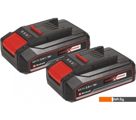 - Аккумуляторы и зарядные устройства для инструмента Einhell Twinpack 4511524 (18В/2.5 Ah) - Twinpack 4511524 (18В/2.5 Ah)