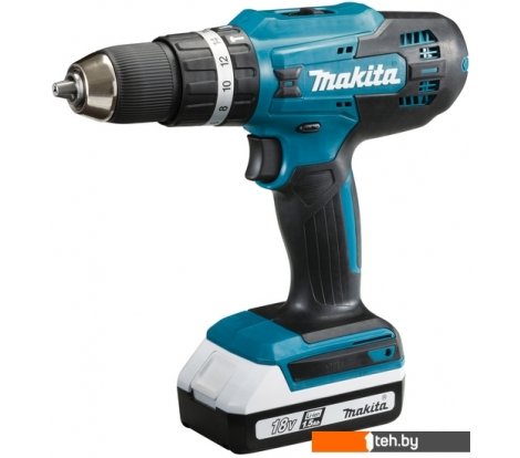  - Шуруповерты, гайковерты, электроотвертки Makita HP488DWAE (с 2-мя АКБ, кейс) - HP488DWAE (с 2-мя АКБ, кейс)