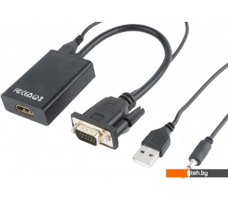  - Кабели, адаптеры, разветвители Cablexpert A-VGA-HDMI-01 - A-VGA-HDMI-01