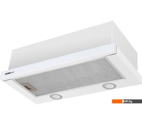  - Вытяжки HOMSair Flat 60 Glass (белый) - Flat 60 Glass (белый)