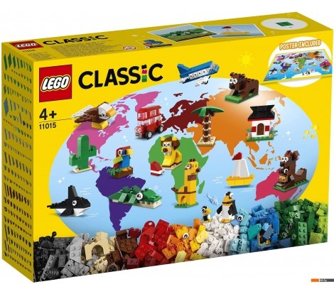  - Конструкторы LEGO Classic 11015 Вокруг света - Classic 11015 Вокруг света