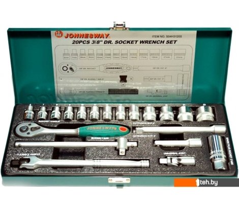  - Наборы инструментов Jonnesway S04H3120S 20 предметов - S04H3120S 20 предметов
