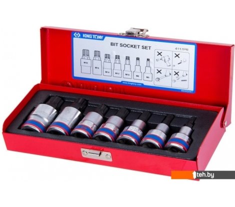  - Наборы инструментов King Tony 4117PR (7 предметов) - 4117PR (7 предметов)