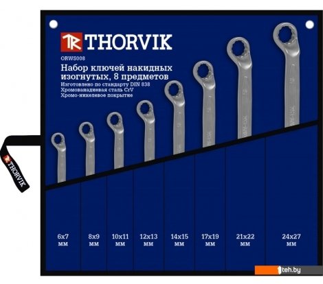  - Наборы инструментов Thorvik ORWS008 (8 предметов) - ORWS008 (8 предметов)