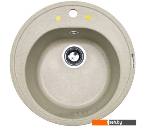  - Кухонные мойки Zigmund & Shtain Kreis 505 (речной песок) - Kreis 505 (речной песок)
